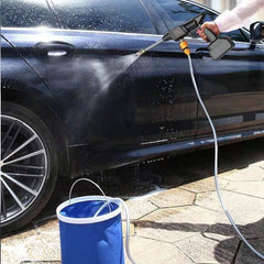 2顆電池！高壓洗車槍